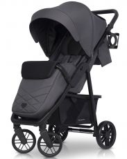 Прогулочная коляска EURO CART FLEX Black Line Iron